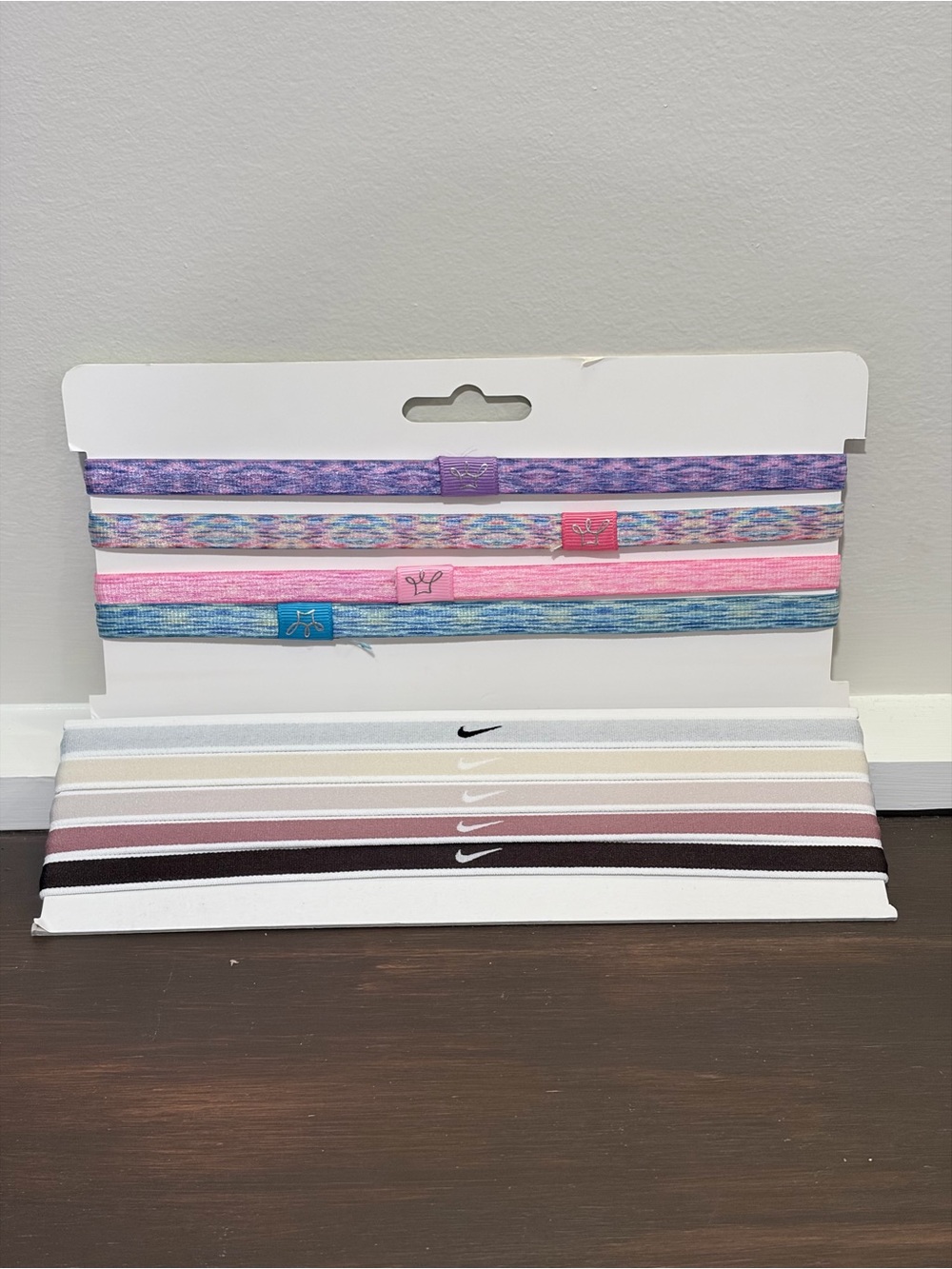 NWT Nike Frog Sac Headbands Lot 9 Skinny Sporty Gymcore Athleisure